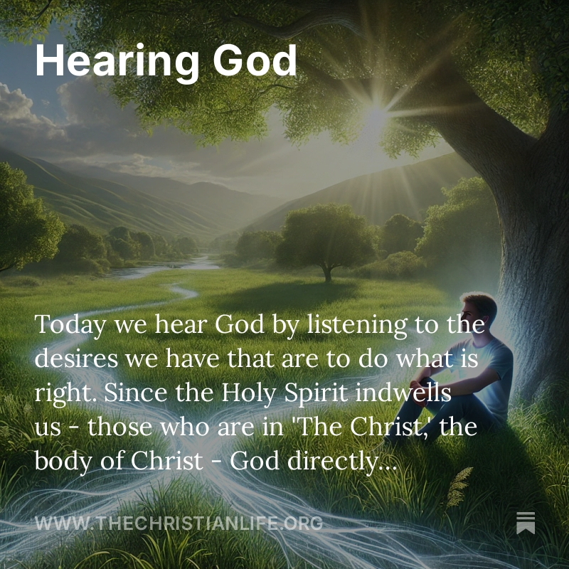 Hearing God