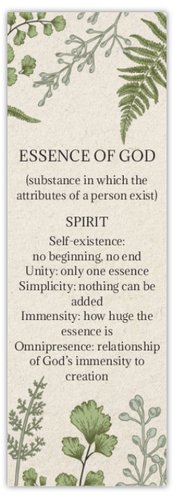 Essence of God